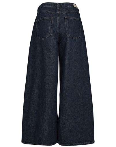 Nümph - NUVenice Extra Wide Jeans - Dark Blue Denim